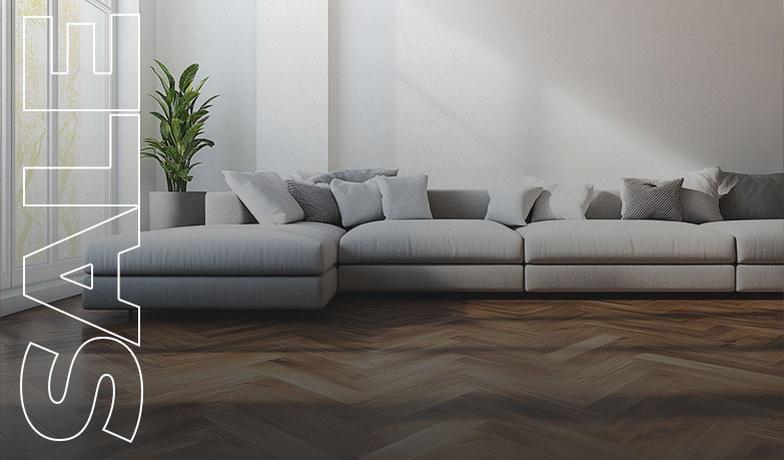 Акция на LVT My Step Aqua Herringbone в марте!